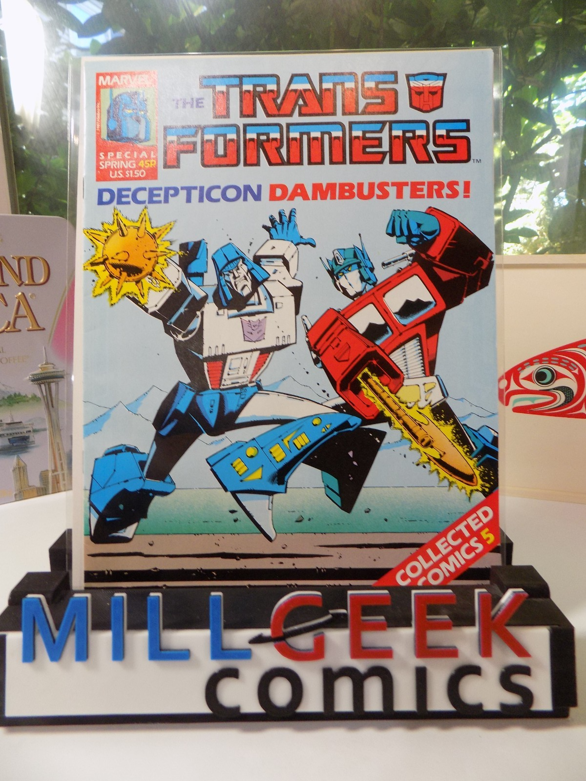 Transformers Spring Special - Marvel UK Comic Magazine 1987 Near Mint-