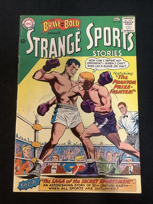 Brave and the Bold #47 (1963) Fine (6.0) 2 Inner Wrap Detached Lower Staple