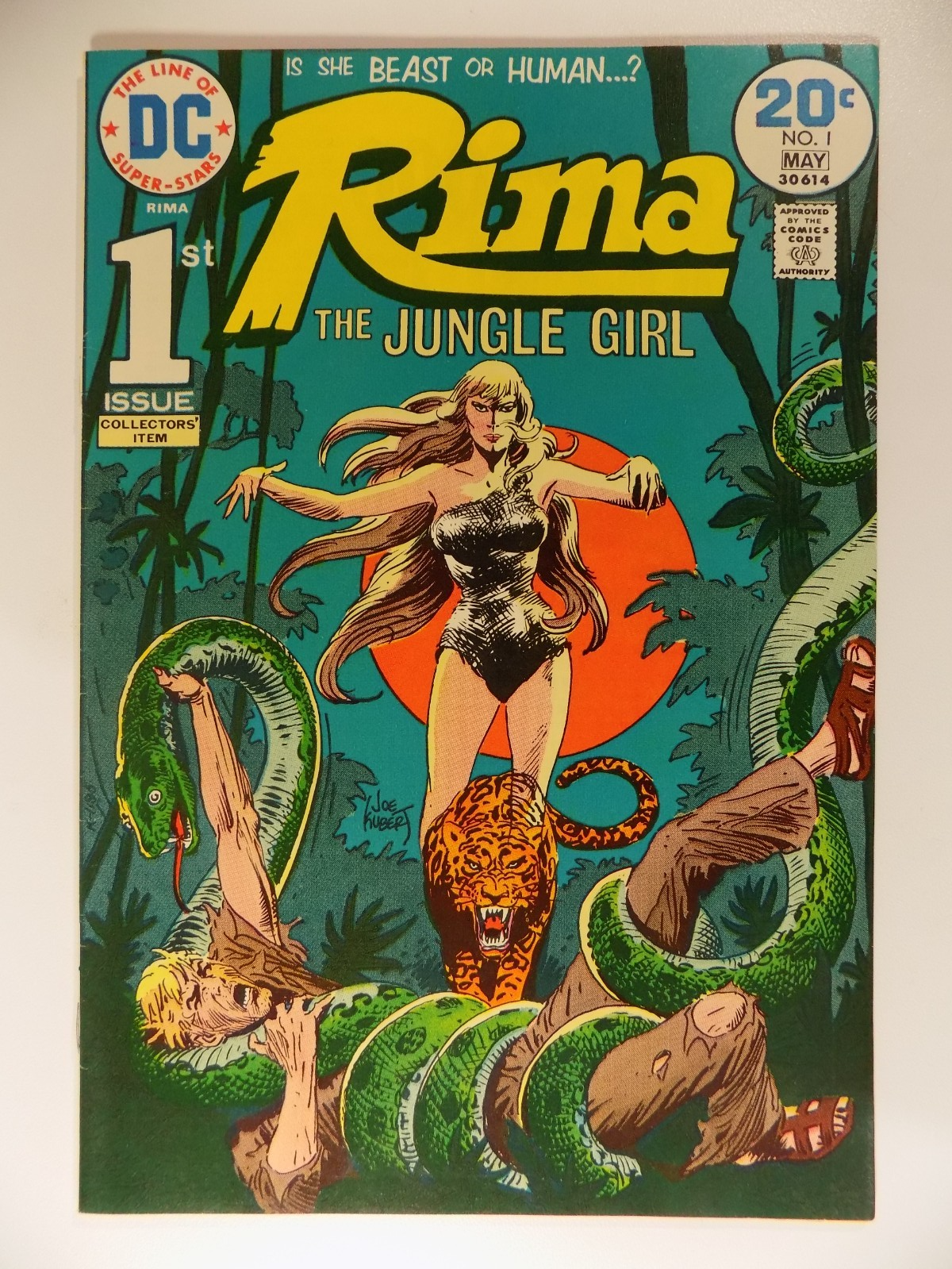 Rima the Jungle Girl #1-7 Complete! DC Comics 1974-75 VF or Better
