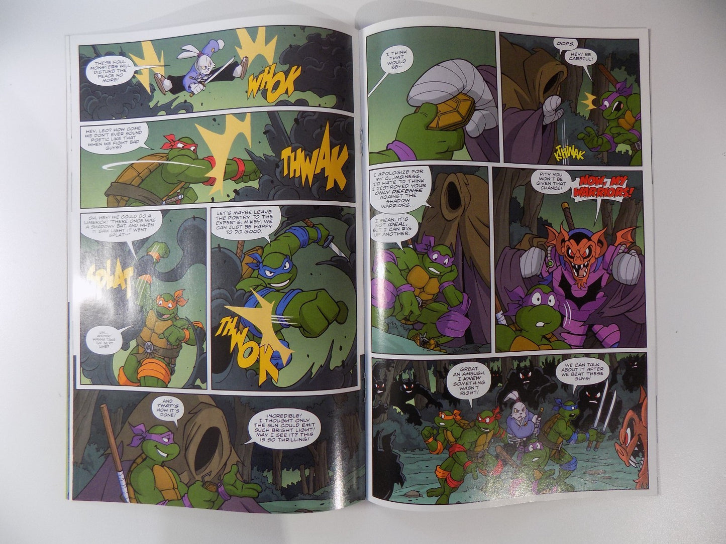 TMNT/Usagi Yojimbo Saturday Morning Adventures RI 1:50 Variant IDW Near Mint-