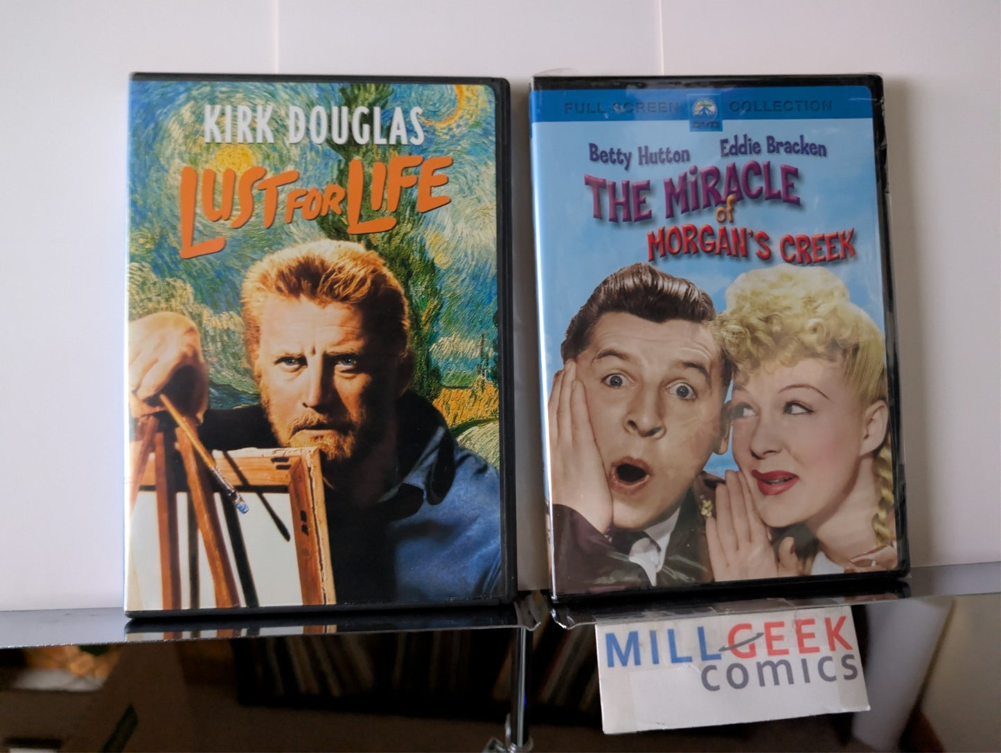 Lust For Life / The Miracle of Morgan's Creek, 2 Movie Set (DVD) Like New-JD