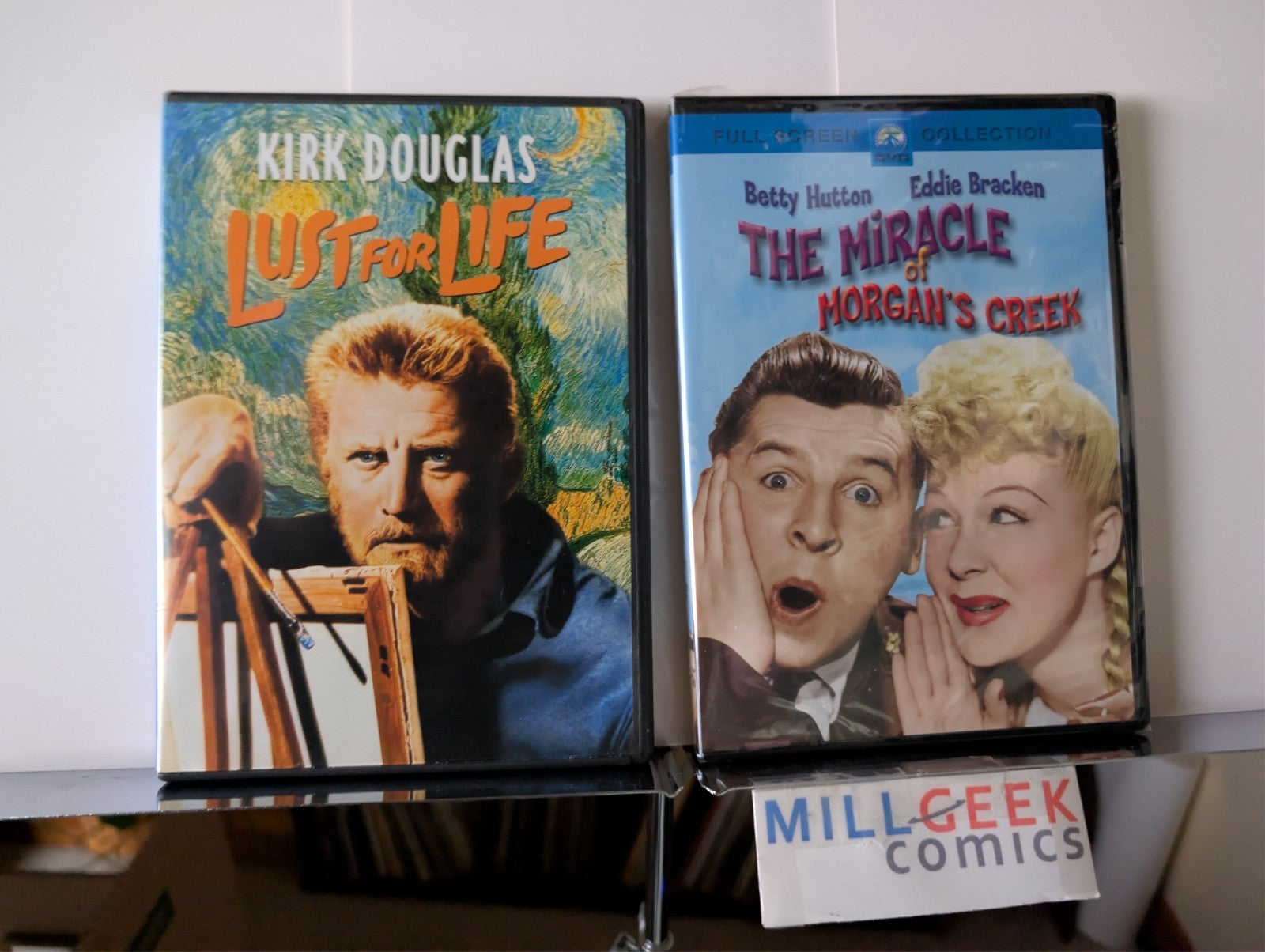 Lust For Life / The Miracle of Morgan's Creek, 2 Movie Set (DVD) Like New-JD