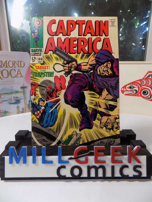Captain America #108 Marvel Comic December 1968 Fine