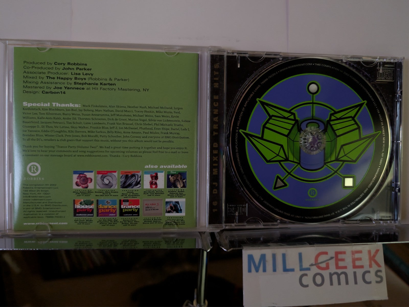 Trance House Party 2 CD Lot (The Happy Boys & Psychic TV) -JD