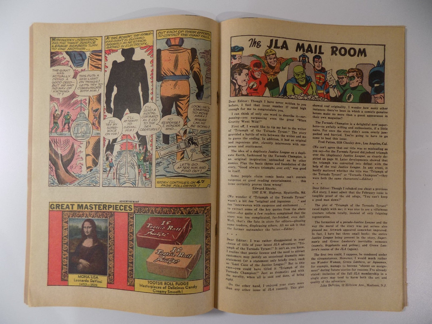 Justice League of America #20 DC Comic June 1963 Fine-