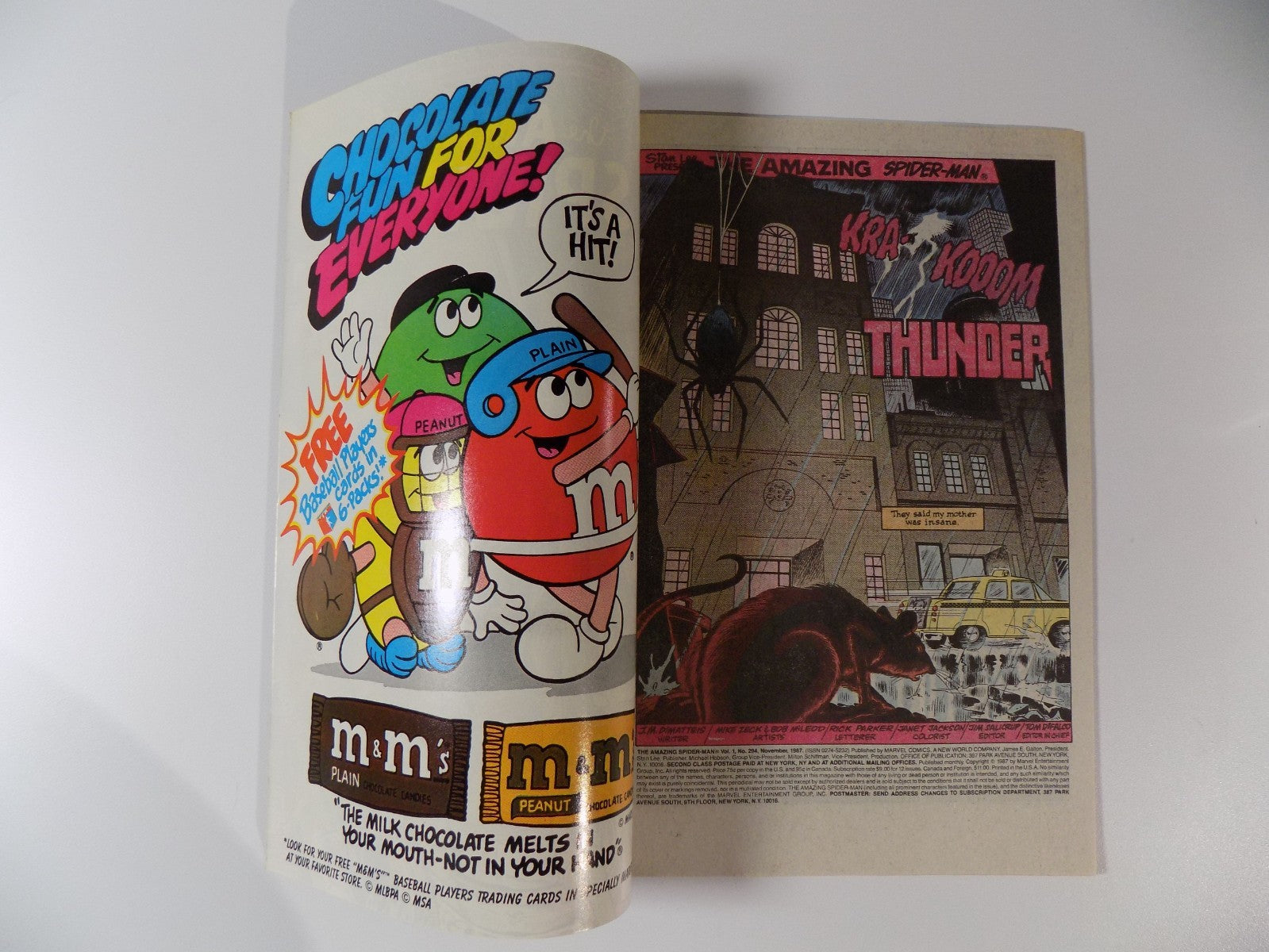 Amazing Spider-Man #294 Marvel Comic Near Mint+ November 1987