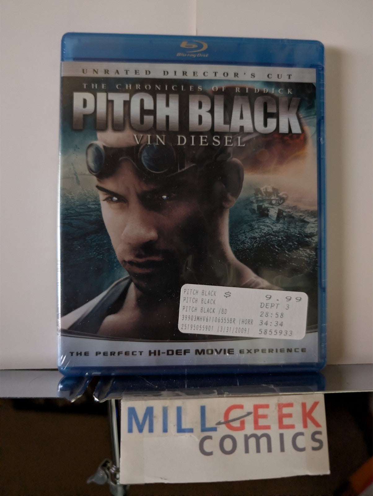 The Chronicles of Riddick: Pitch Black, Unrated Director's Cut (Blu-ray) -JD
