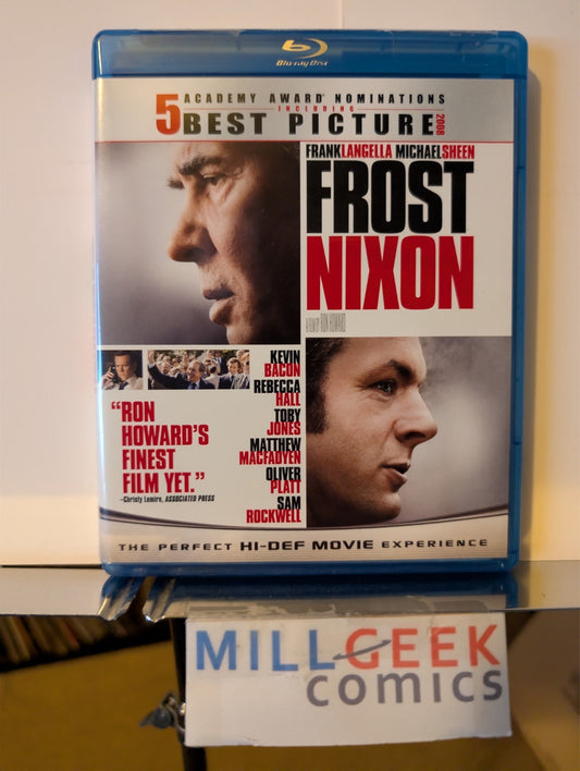Frost Nixon, a Ron Howard film, Michael Sheen (Blu-Ray) -JD