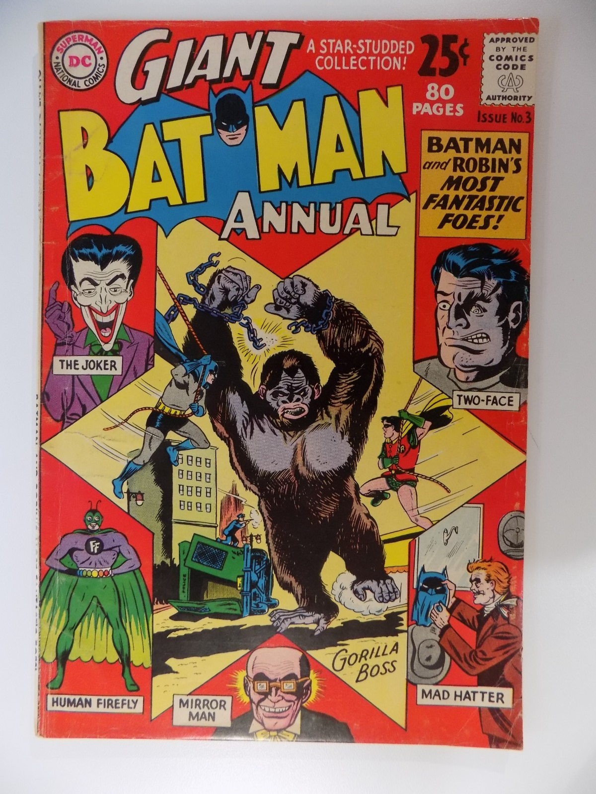 Batman Giant Annual #3 DC Comics Very Good/Fine Summer 1962