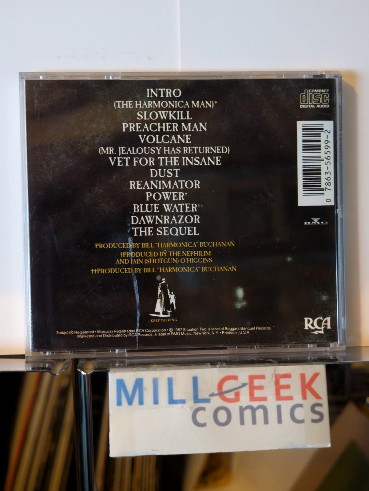 Fields of the Nephilim - Dawnrazor (CD 1987) Like New -JD
