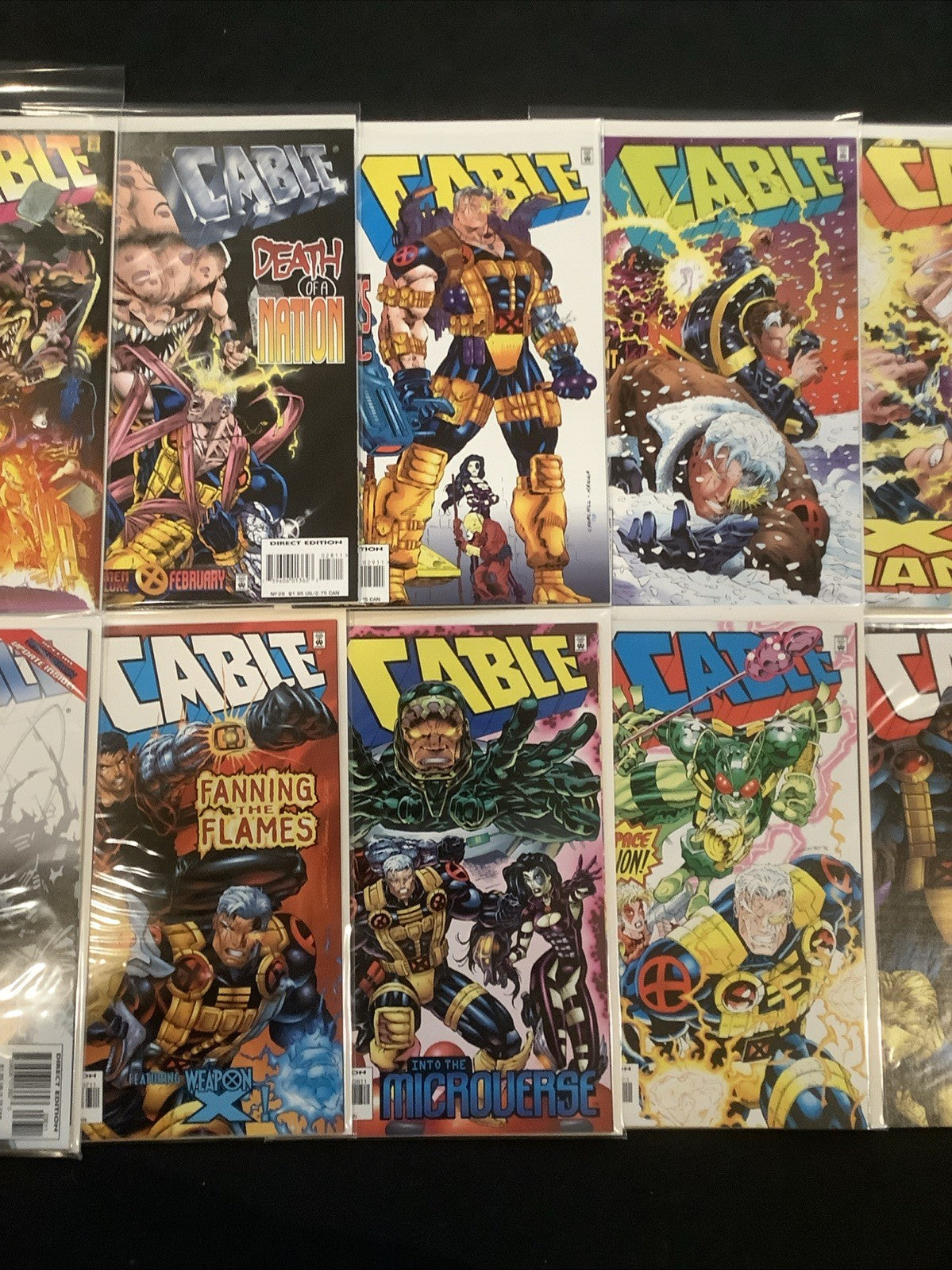 Cable #25-60 Comic Lot, Marvel Comics, Joe Casey, 1st Harbinger Of Apocalypse