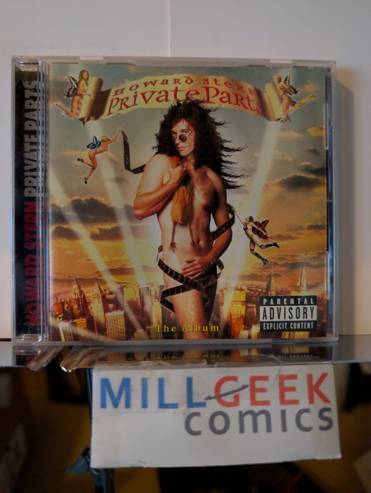 Rock and Comedy 2 CD Lot (Howard Stern, Tenacious D) -JD
