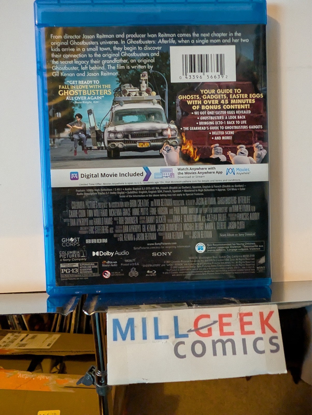 Spawn / Ghostbusters: Afterlife, 2 Movie Set (Blu-Ray) Like New -JD