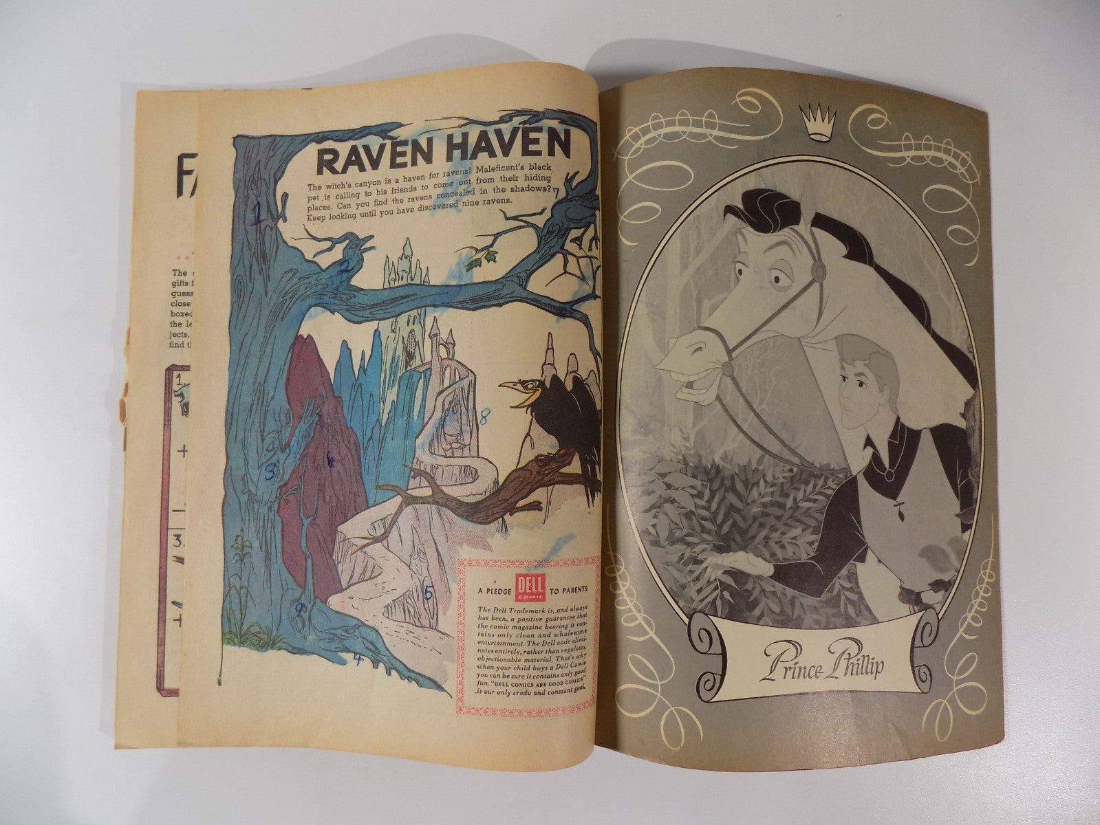 Walt Disney's Sleeping Beauty #1 Dell Comic 1959 Fine