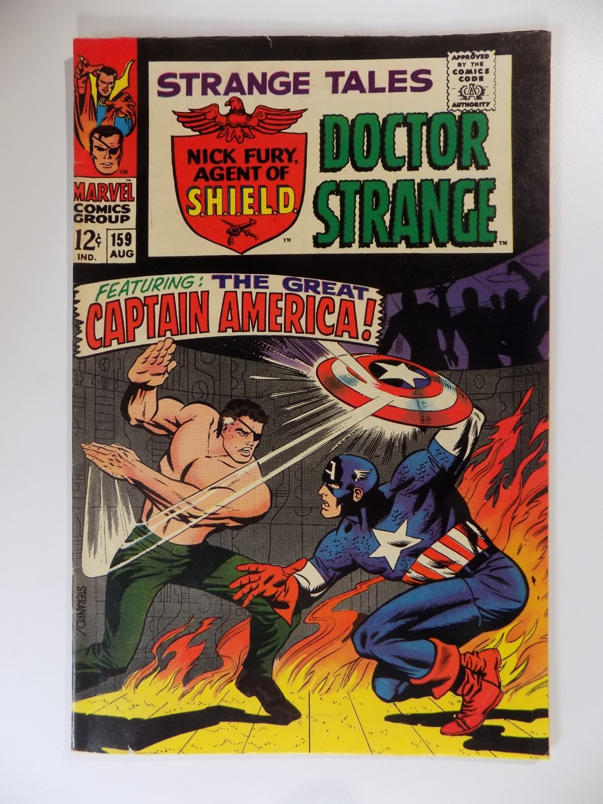 Strange Tales #159 Marvel Comic August 1967 Very Fine