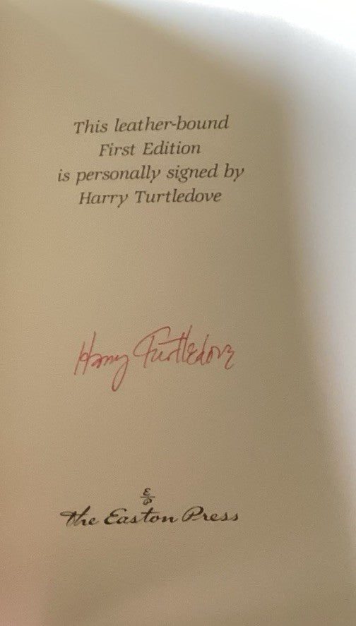 Harry Turtledove - EarthGrip, Easton Press, Signed 1st Ed, Hardback JD