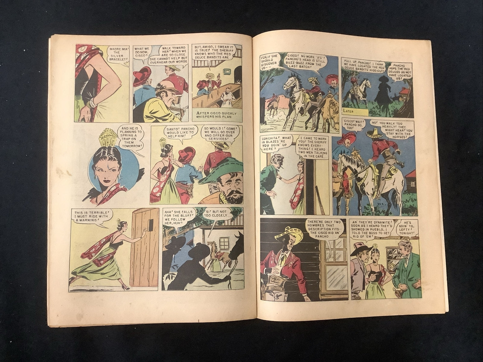 Cisco Kid Comics #292 (1950) VG (4.0) CANADIAN EDITION, 1/4” Spine Roll