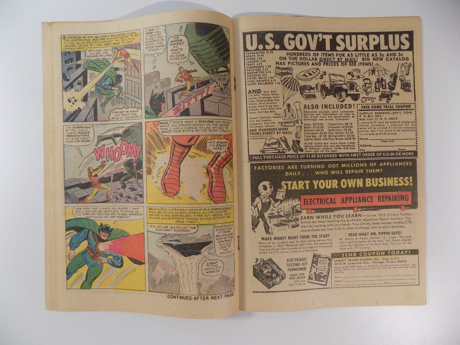 Avengers #15 Marvel Comic April 1965 Fine-