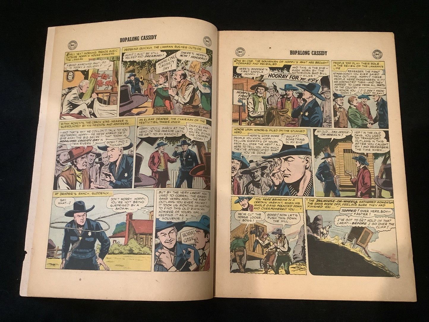Hopalong Cassidy #120 (DC Comics December 1956) F/VF (7.0) William Boyd