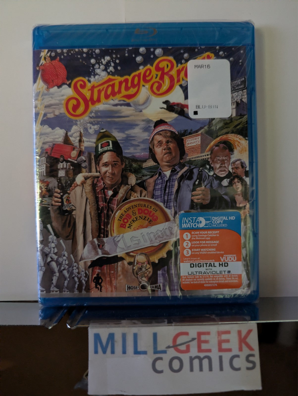 Strange Brew, Dave Thomas & Rick Moranis (Blu-ray) Brand New Sealed -JD