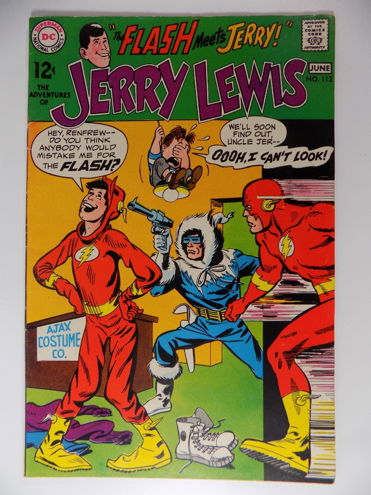 Jerry Lewis #112 DC Comic June 1969 Very Fine-