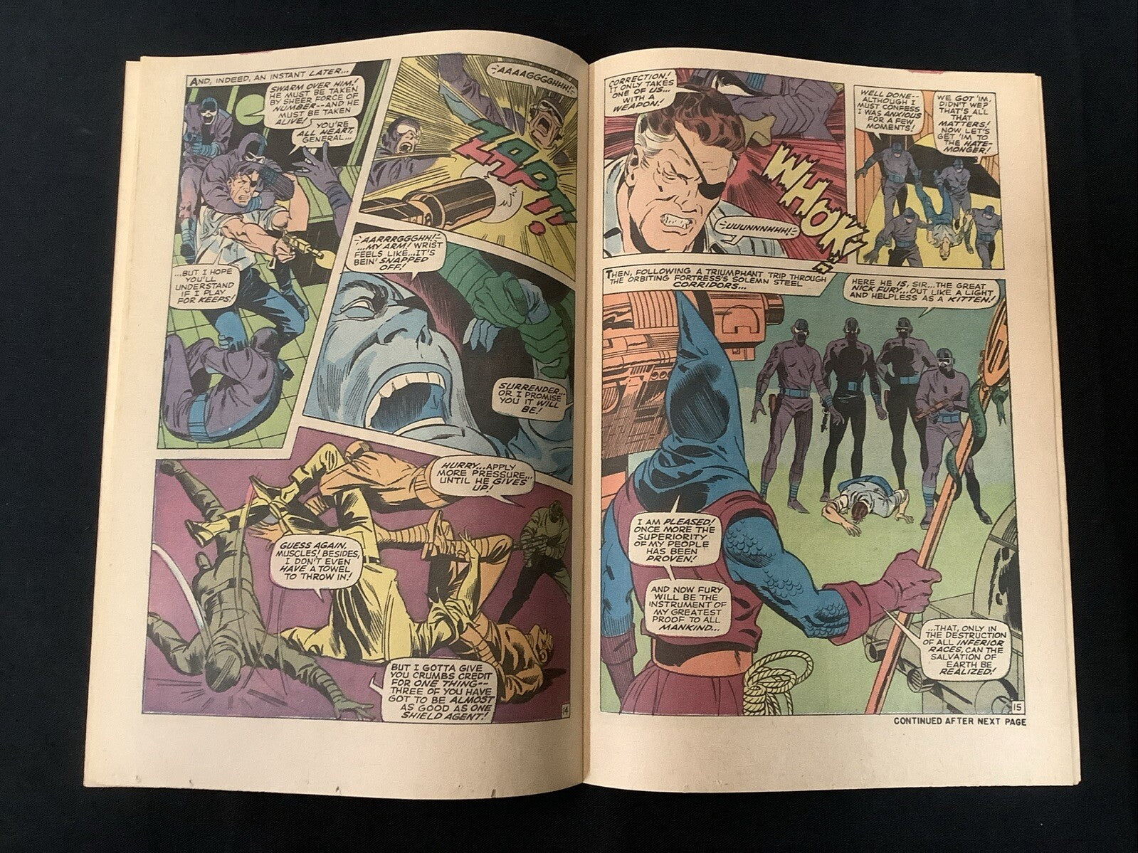 Nick Fury Agent of Shield #10 (Marvel Comics March 1969) VF- (7.5) Stan Lee