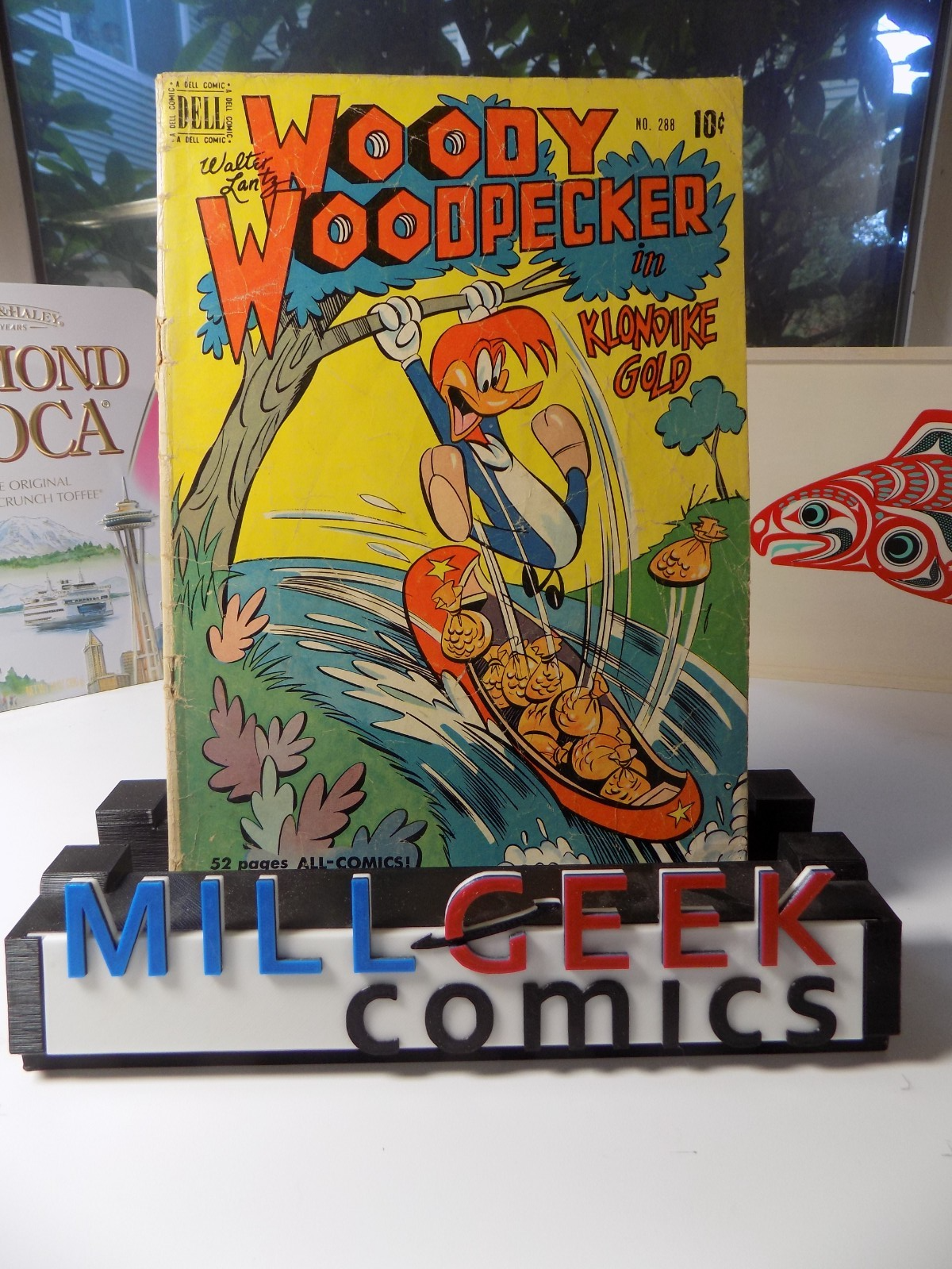 Four-Color #288 Woody Woodpecker Dell Comic 1950 Very Good