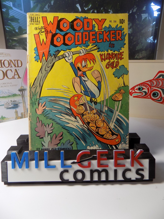 Four-Color #288 Woody Woodpecker Dell Comic 1950 Very Good