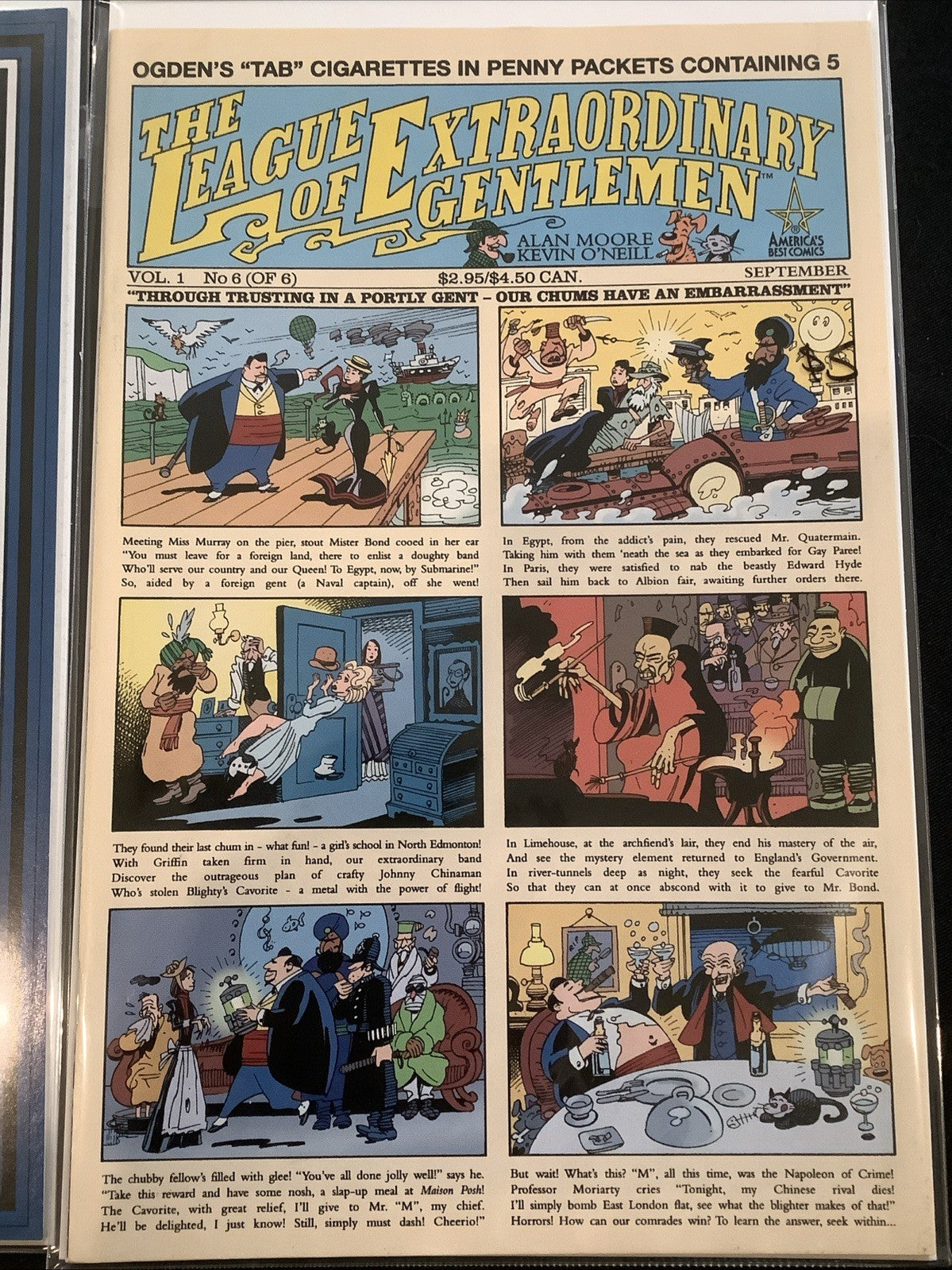 League of Extraordinary Gentlemen Complete, #1-2 Compendium Editions + #5-6