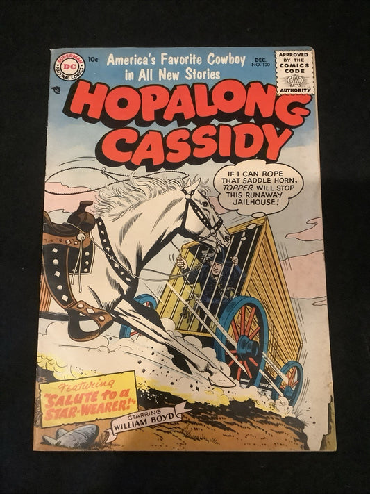 Hopalong Cassidy #120 (DC Comics December 1956) F/VF (7.0) William Boyd