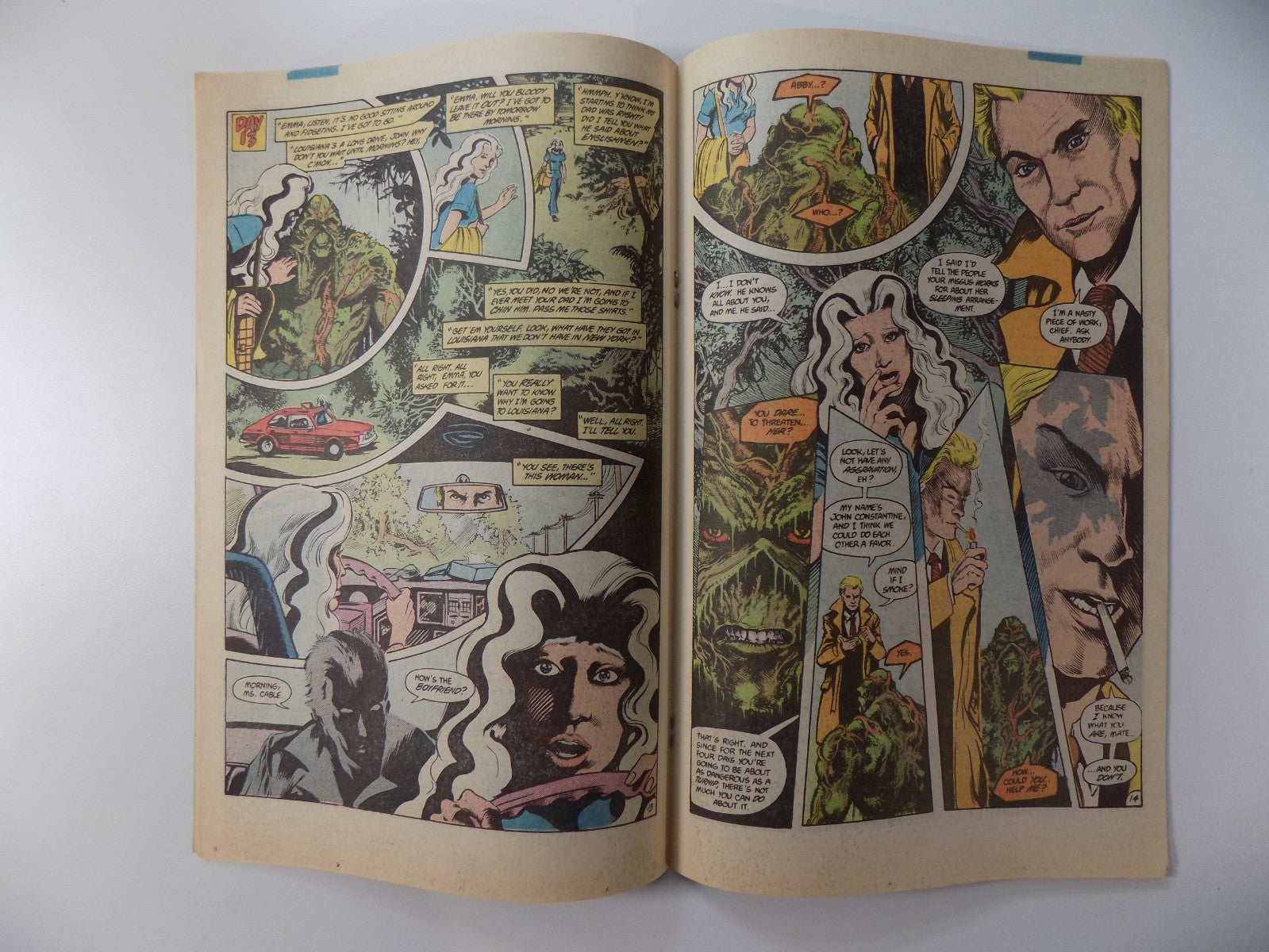 Swamp Thing #37 Newsstand DC Comic June 1985 Very Fine+