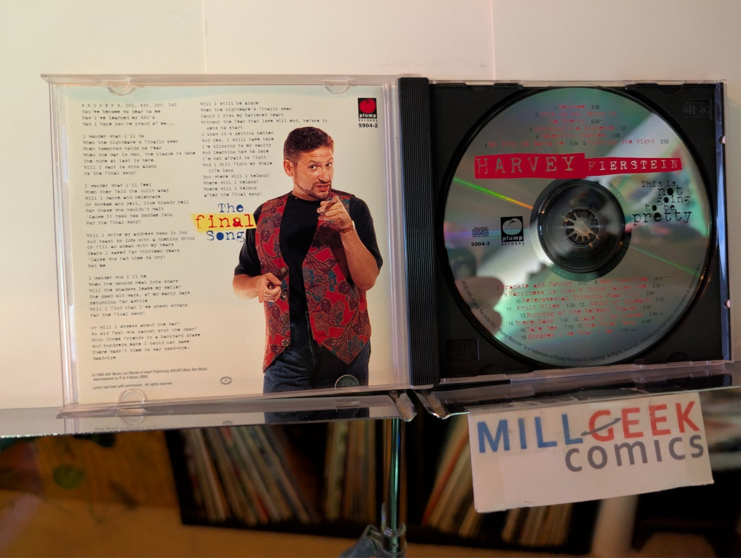 4 Comedy CD Albums (Fierstein, Derek and Clive, Izzard, Hicks) -JD
