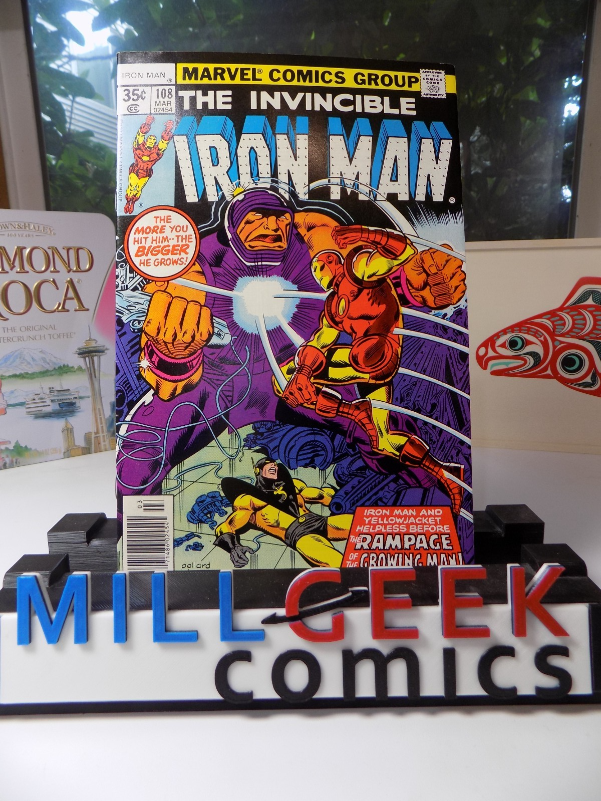 Iron Man #108 Marvel Comic March 1978 Near Mint-