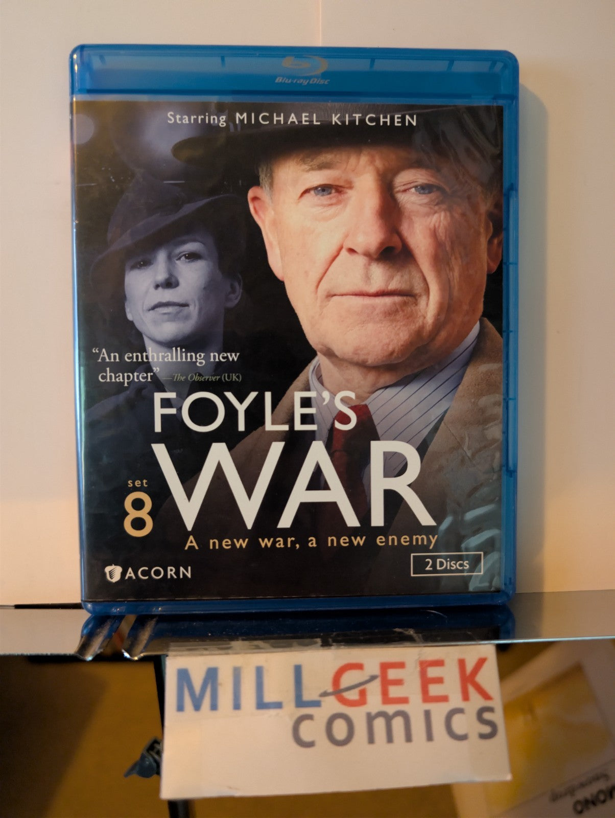 Foyle's War, Complete Set Volume 1-8, (DVD & Blu-Ray) -JD