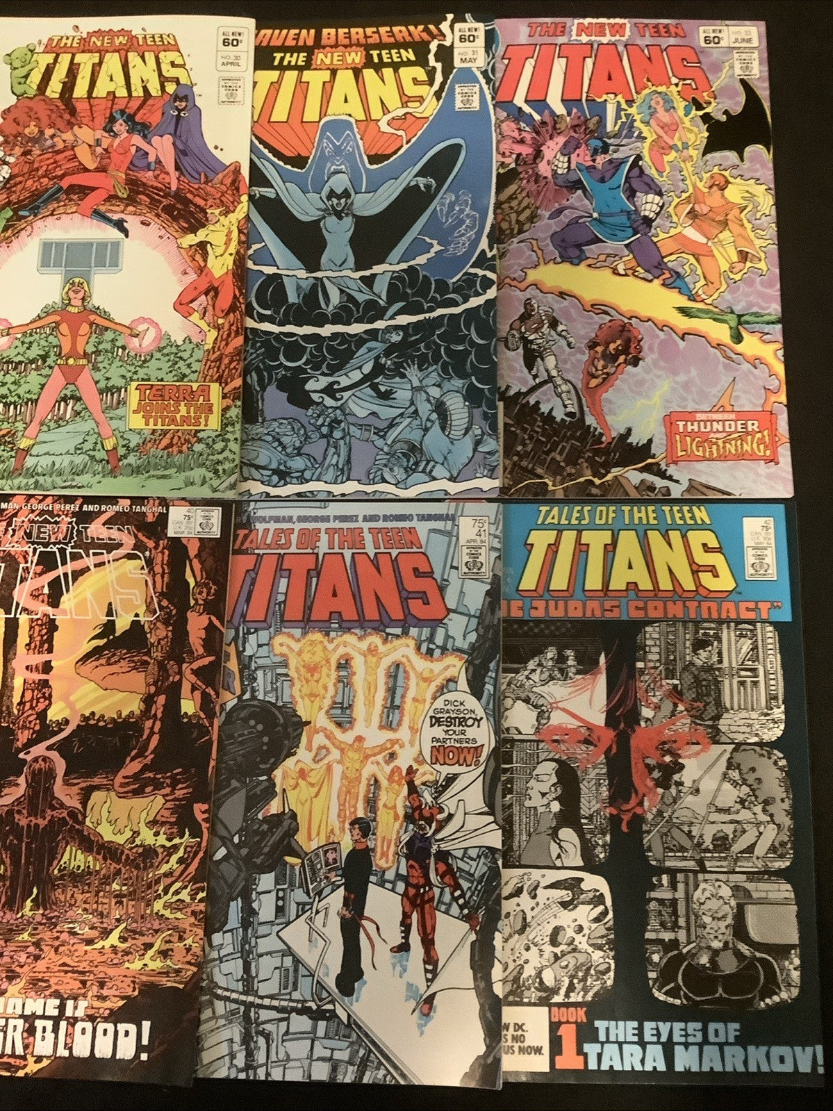 New Teen Titans #4-58 + Annuals #1-3 (MISSING #44) Comic Lot, Wolfman/Perez, DC