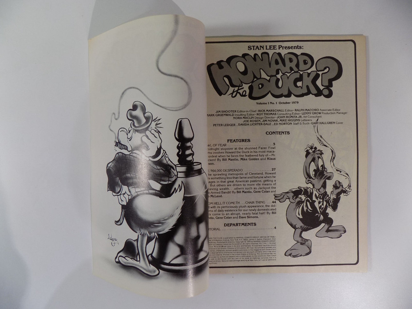 Howard the Duck #1 Marvel Magazine Oct 1979 Near Mint