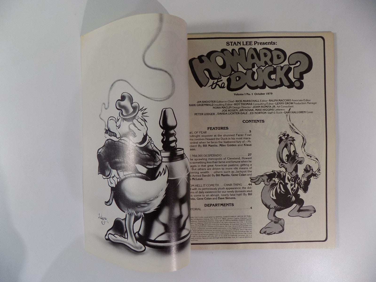 Howard the Duck #1 Marvel Magazine Oct 1979 Near Mint