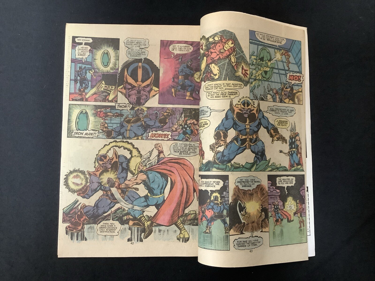 Avengers Annual #7 (1977) F/VF (7.0)  1st App Mind,Space, And Reality Stones