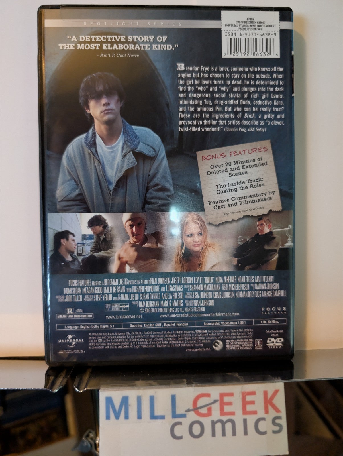 Brick / Rushmore / Go, 3 Movie Set (DVD) -JD