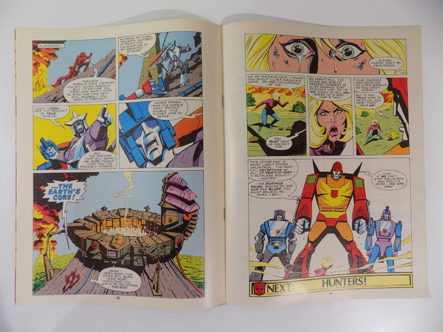 Transformers #116 Marvel UK weekly Magazine Comic June 6th 1987 - Near Mint-