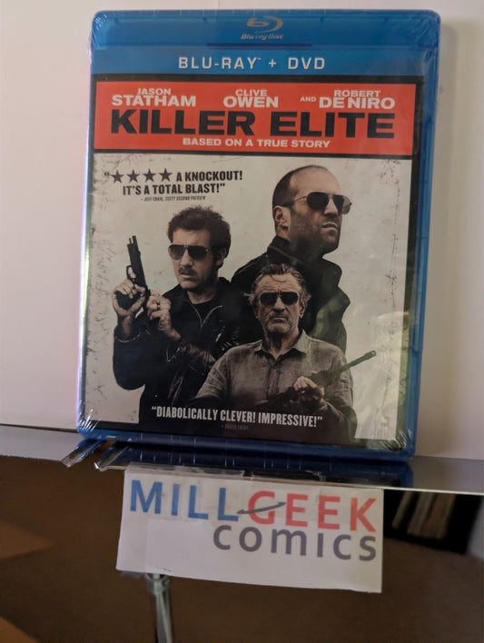 Killer Elite, Jason Statham and Robert De Niro (Blu-ray) Brand New Sealed -JD