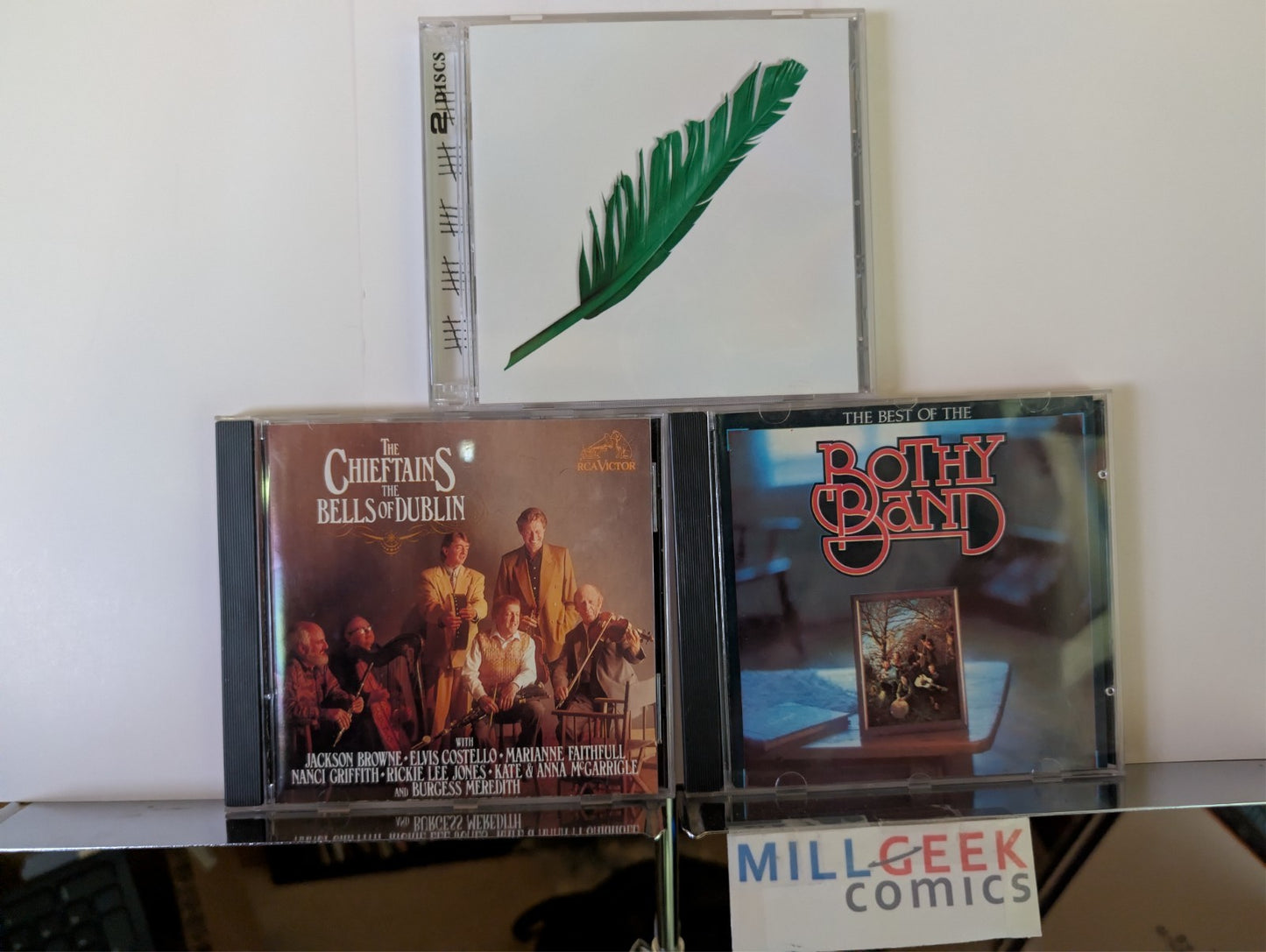 Celtic Folk Music 3 CD Lot (Bothy Band, Chieftains, Green Linnet Hits) -JD