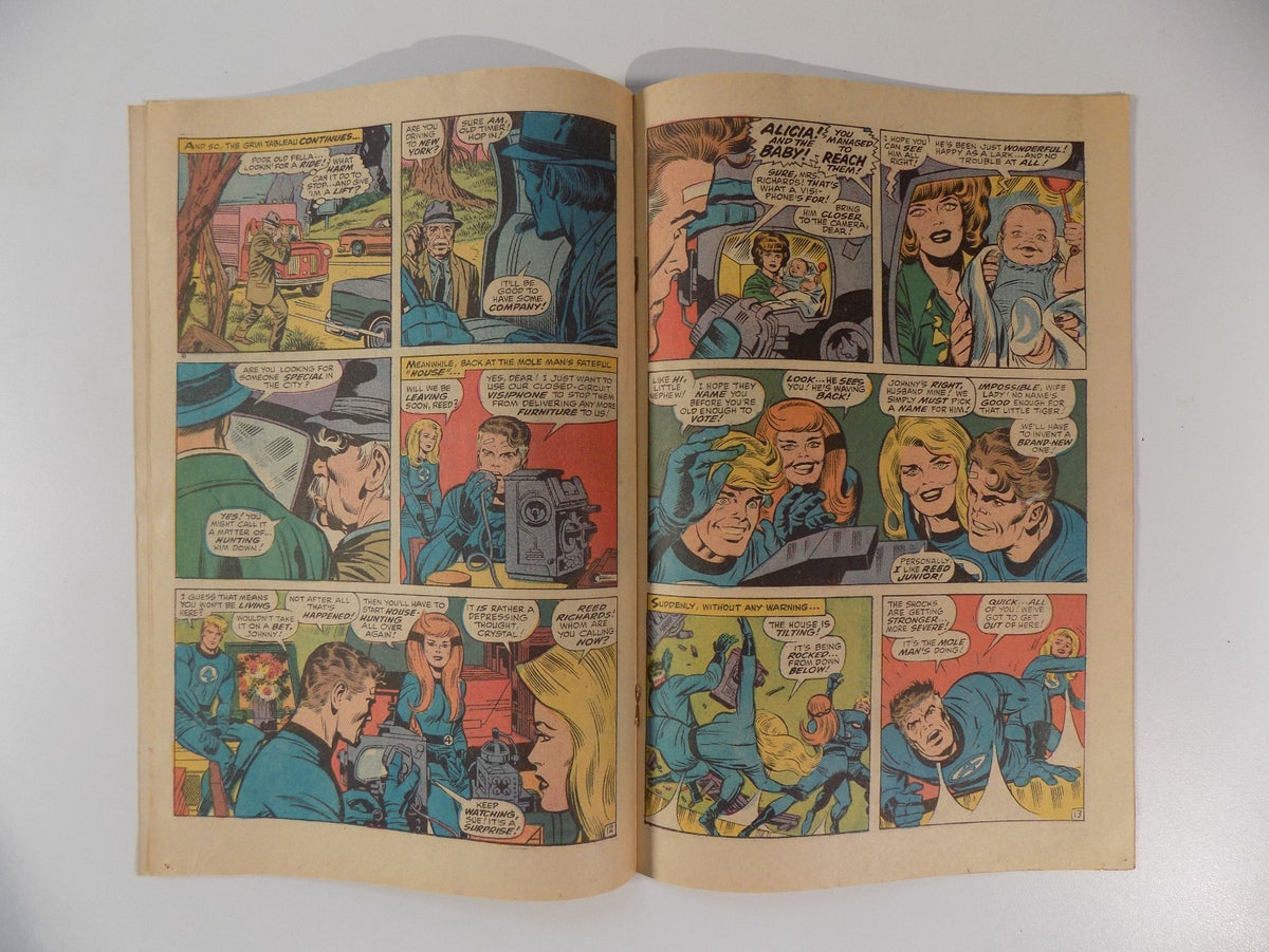 Fantastic Four #90 Marvel Comic September 1969 Fine