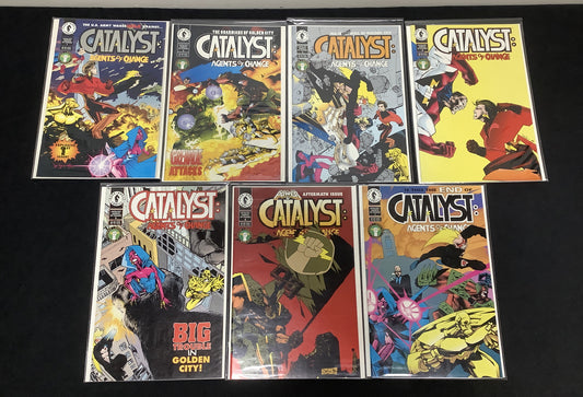 Catalyst Agents of Change ~ #1-7 Complete Set/Run (Dark Horse 1994)