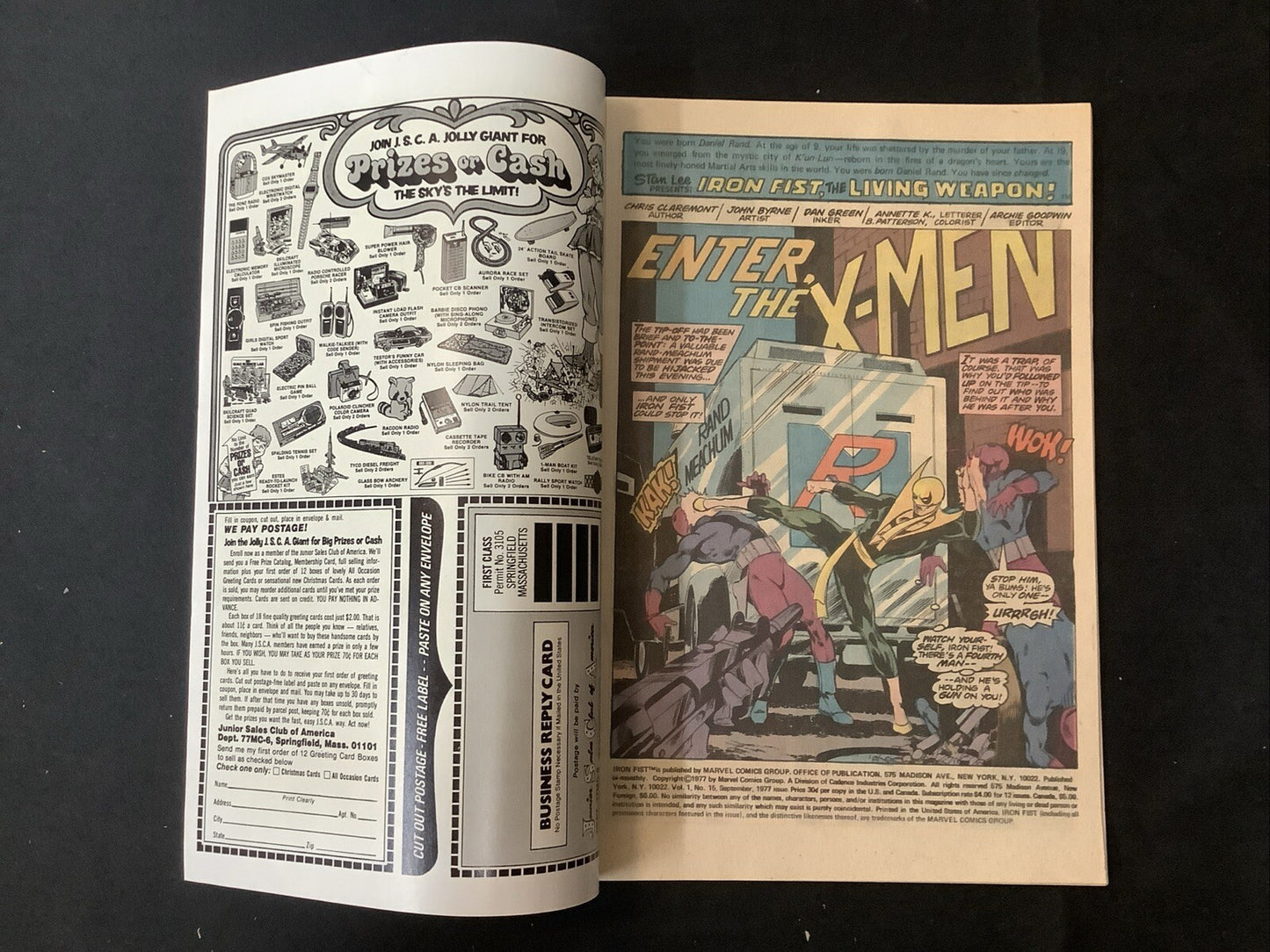 Iron Fist #15 (1977) VF (8.0) Claremont/Byrne (2nd Time On X-Men) 1st Bushmaster