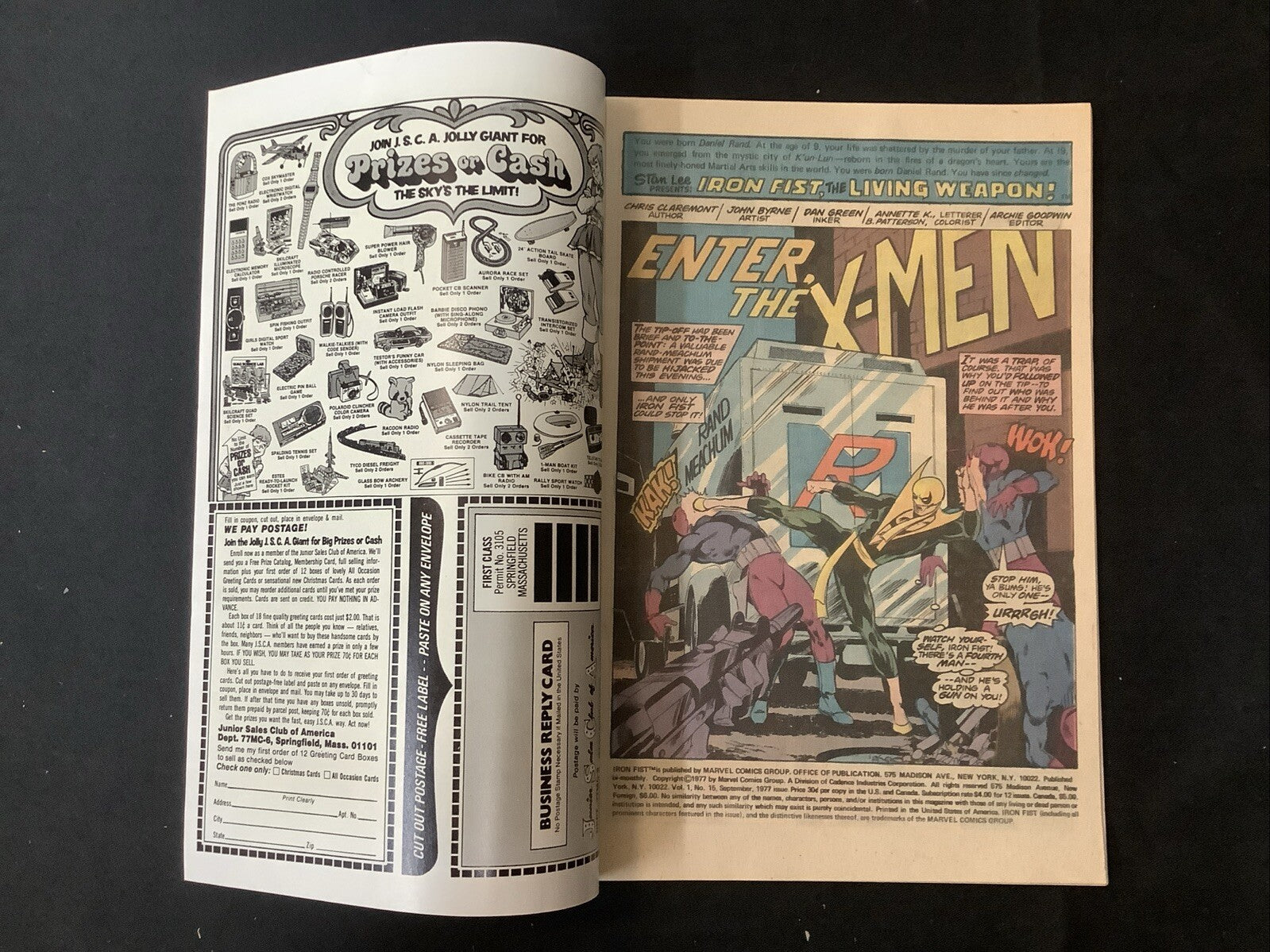 Iron Fist #15 (1977) VF (8.0) Claremont/Byrne (2nd Time On X-Men) 1st Bushmaster