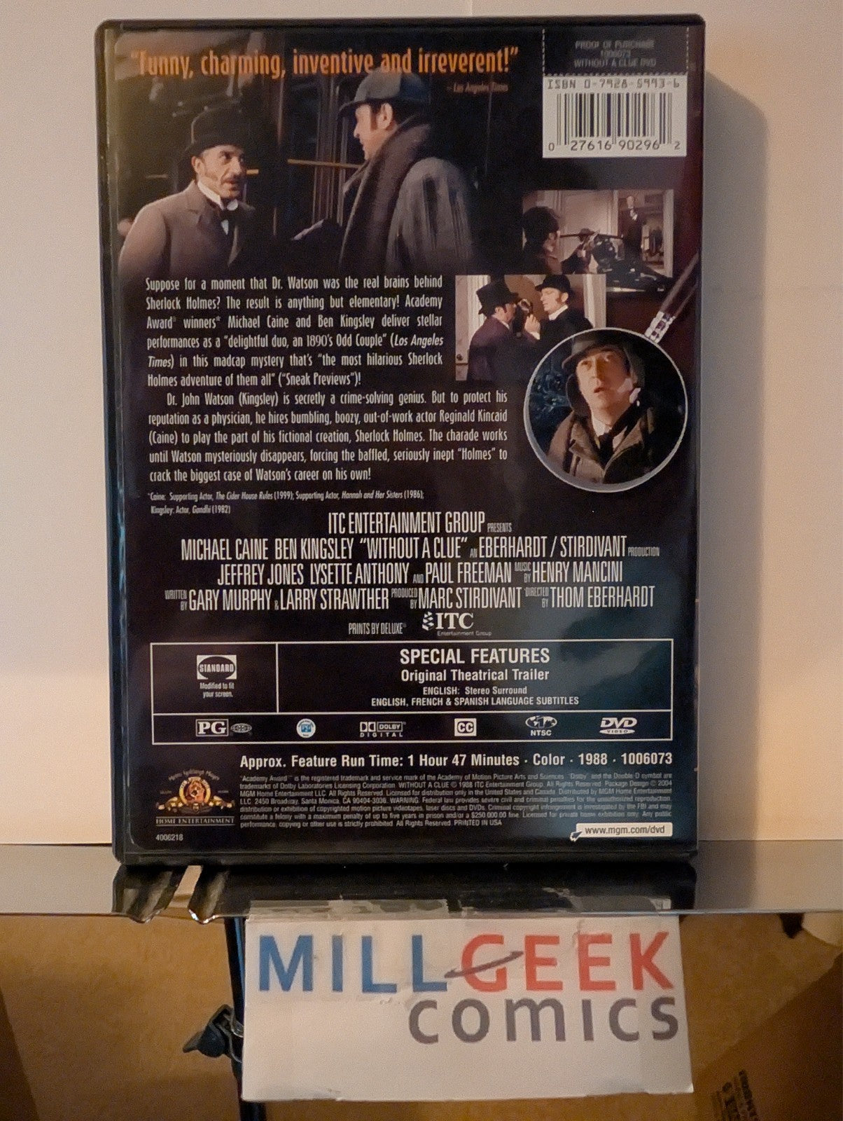 The Illusionist / Without a Clue / Ladyhawke (DVD) Like New -JD