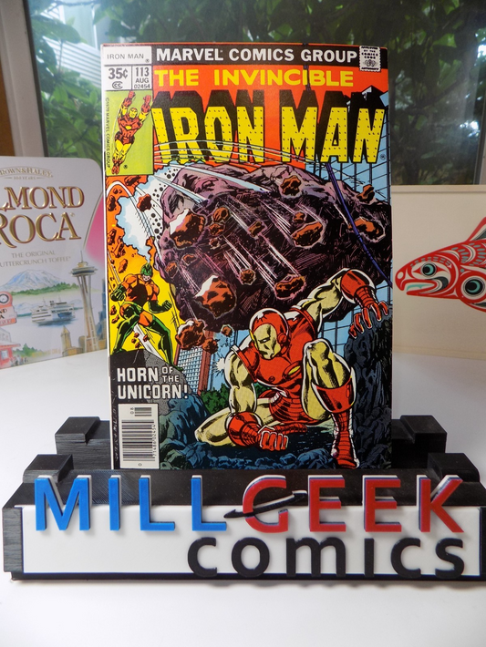 Iron Man #113 Marvel Comic August 1978 Near Mint-