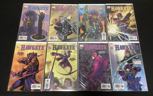 Hawkeye 1-8 Complete Comic Series, 2003, Fabian Nicieza Stefano Raffaele, Marvel