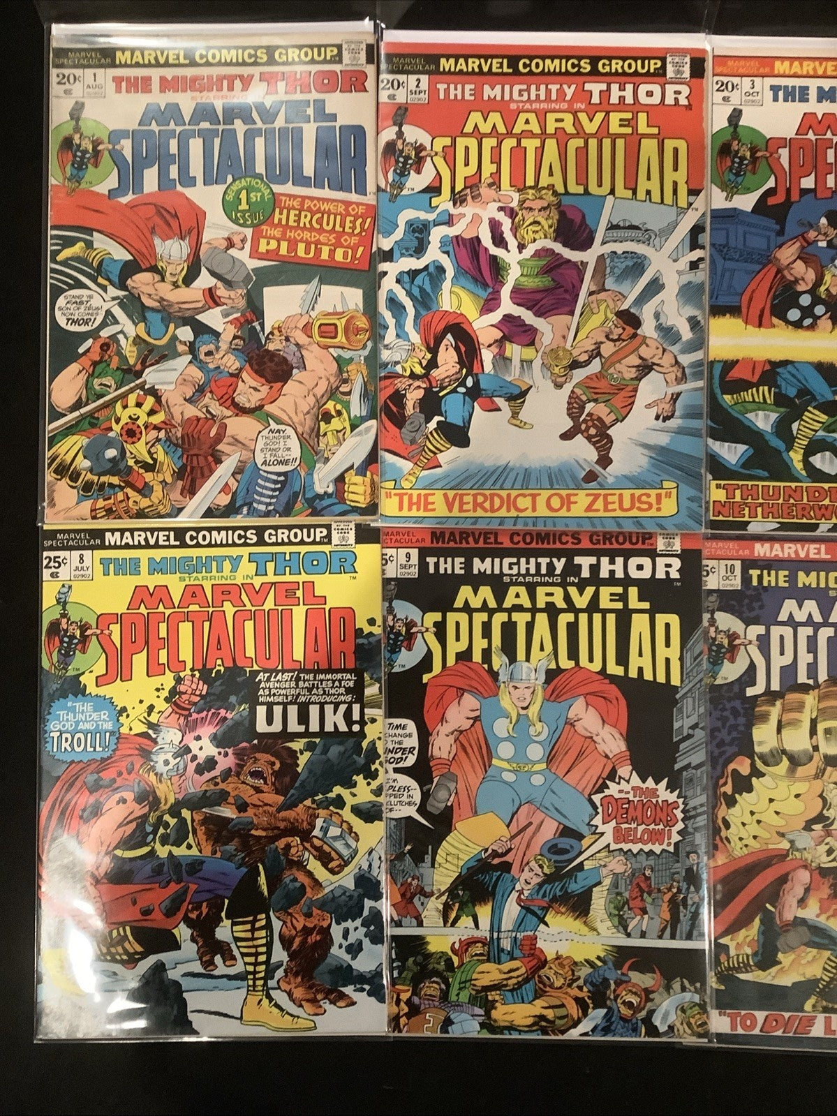 Marvel Spectacular #1-14 Comic Lot, Marvel, Classic Thor, Stan Lee/Jack Kirby